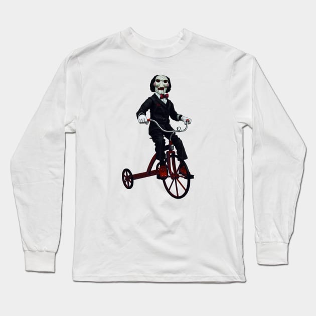 Billy The Puppet Long Sleeve T-Shirt by JCD666